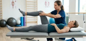 fizioterapevt Ljubljana mnenja pacient izvaja rehabilitacijske vaje