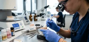 Izdelava zobnih lusk v zobotehničnem laboratoriju